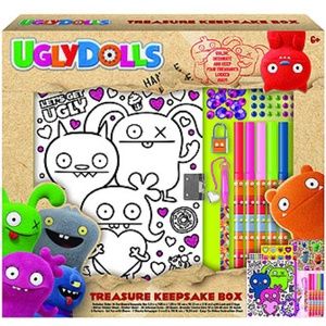Ugly Dolls Craft Kit Kids Keepsake Box Kit for Art or Storage with Lock